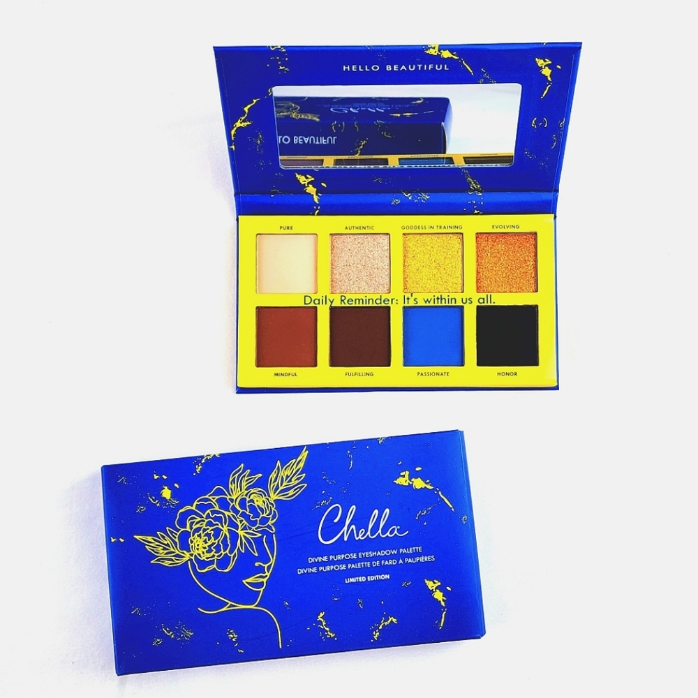 Chella Divine Purpose Limited Edition Eyeshadow Palette 8 Shades